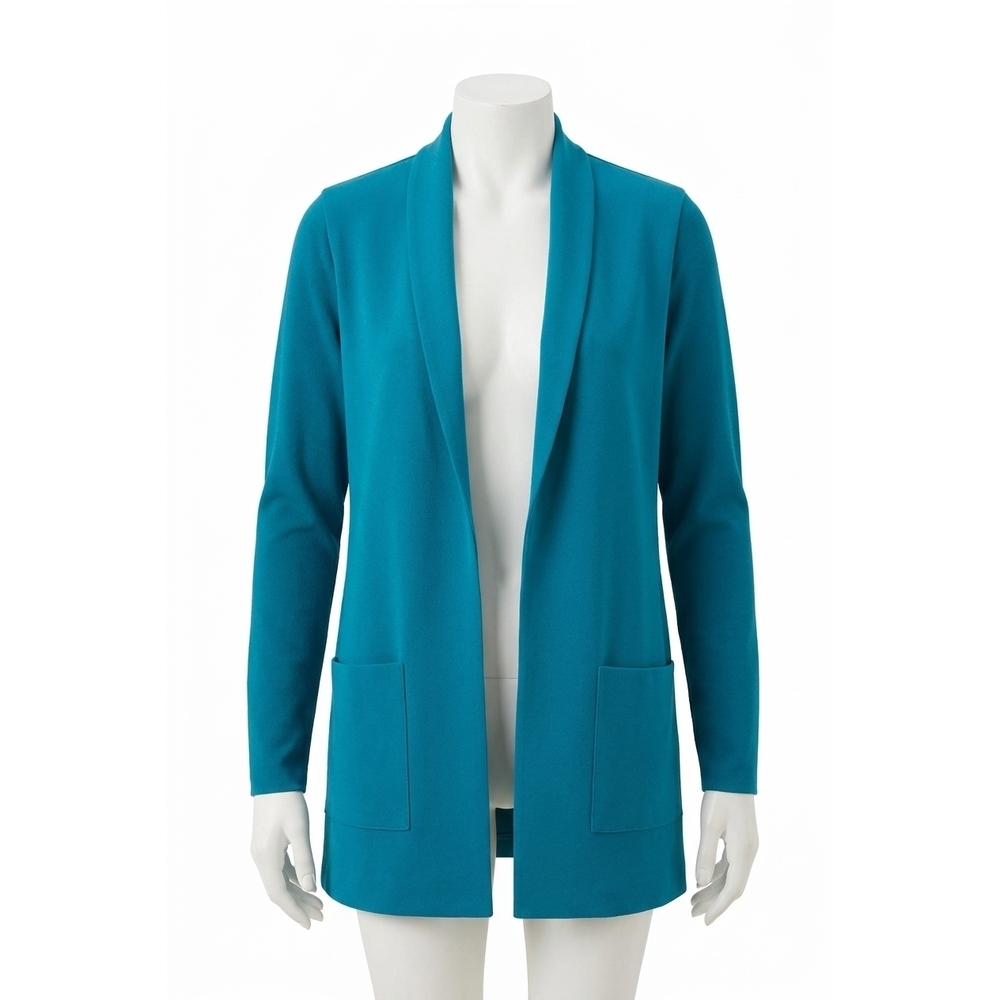 NEW J'ENVIE/ELI the leila vest in teal